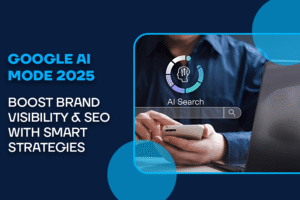 A person search on mobile device learn about the Google ai mode and anlyze the ai mode results in Serp.