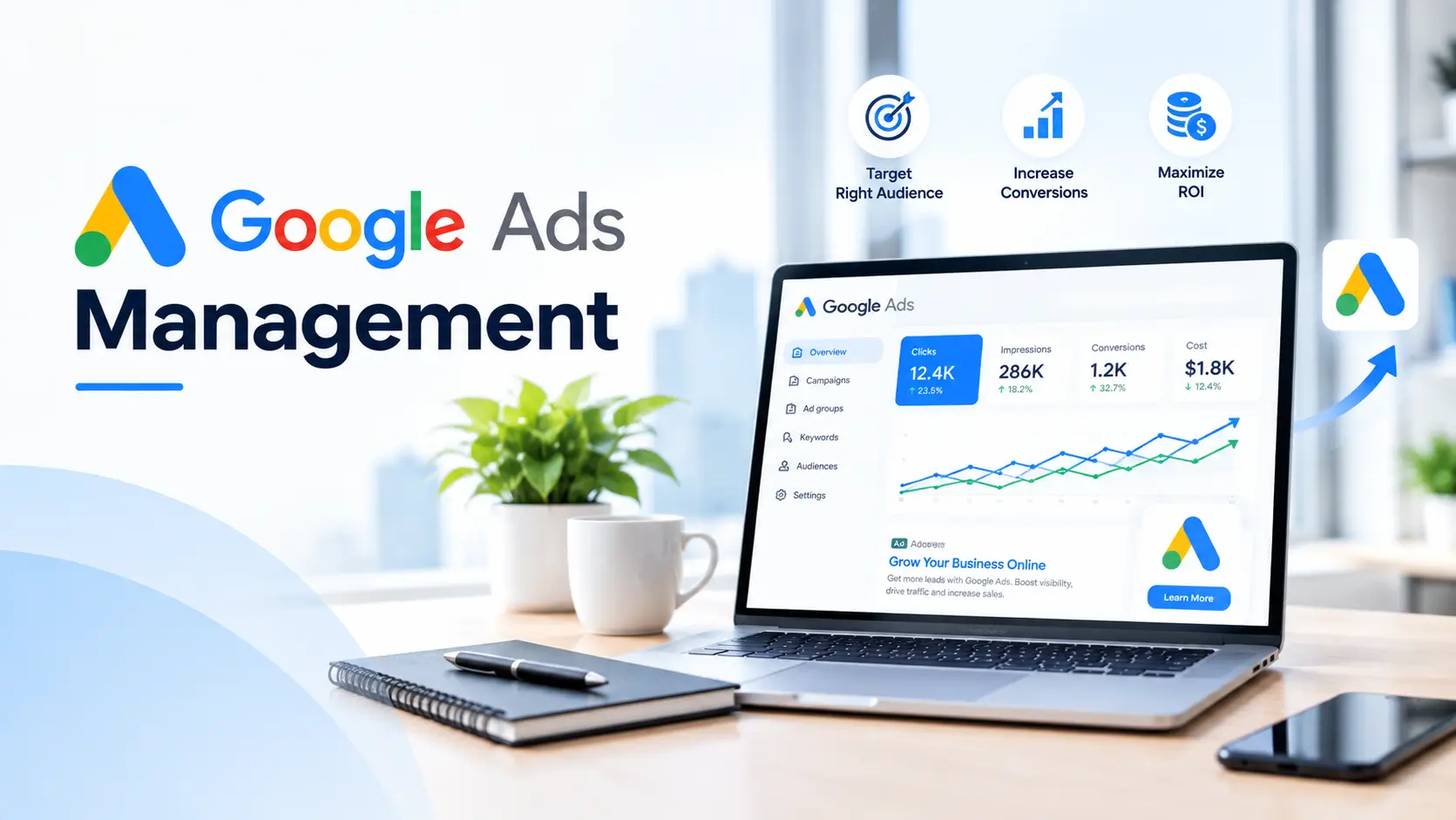 Google Ads Management Services: Drive PPC Growth and Maximize ROI